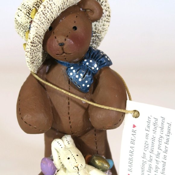 GAIL LAURA Barbara Calendar Bears April 1993 Easter Limited Edition Series B - Picture 2 of 12